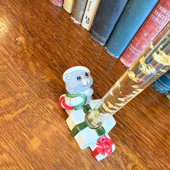 🎄3/$20‼️NIB Vintage Cat Candle Climber - Picture 4 of 12